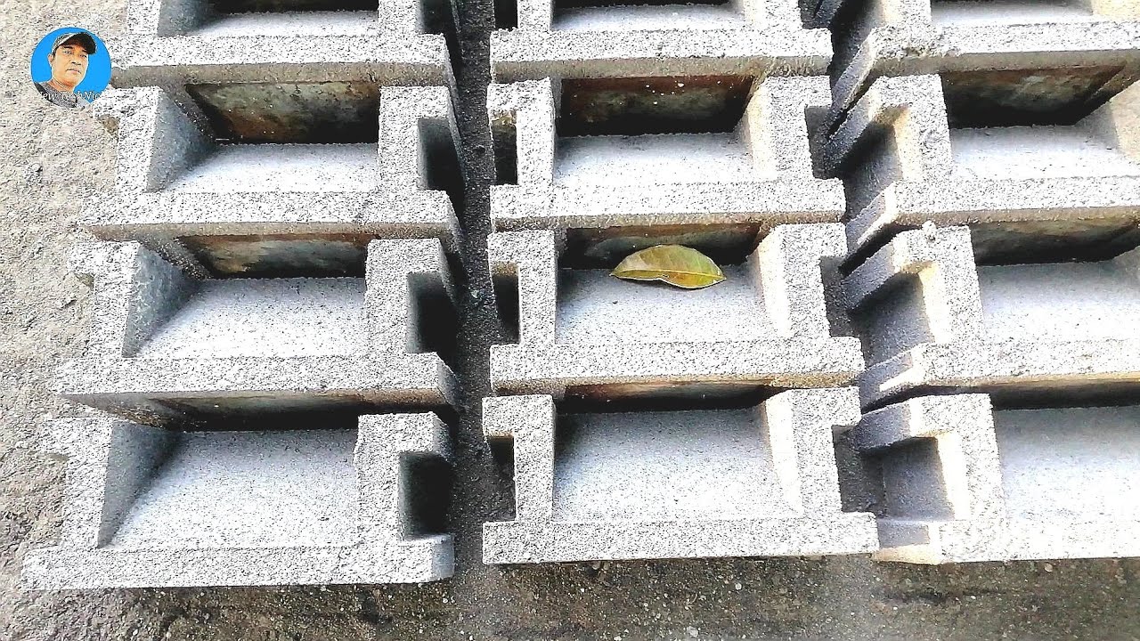 Manual Making Louver Blocks / insolation blocks