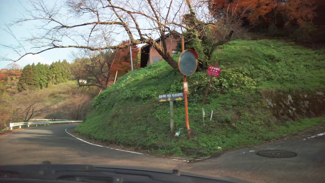 【伊予市】旧犬寄峠(国道56号旧道)/旅人が一日800人歩いた峠道[1.5倍速](2020.12.12)