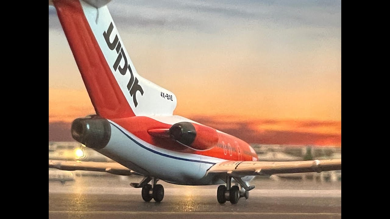 Arkia 727-100 Aeroclassics 1:400