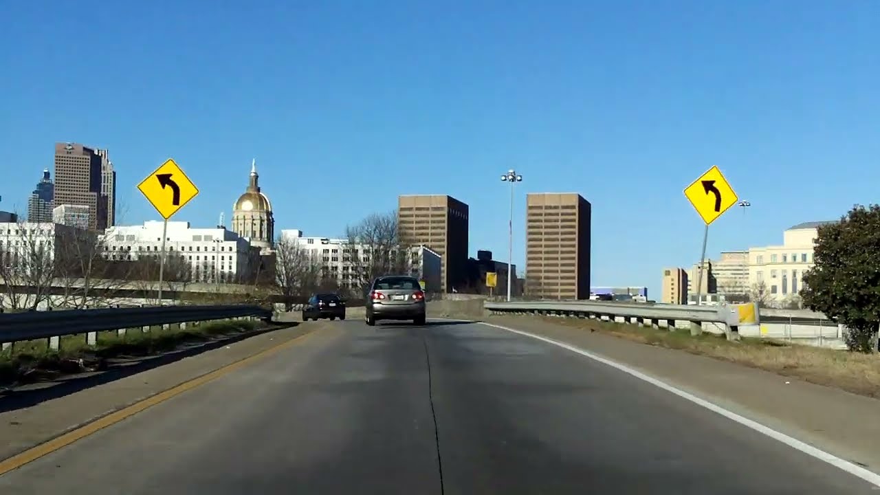 Atlanta, GA Freeways Tour north/westbound