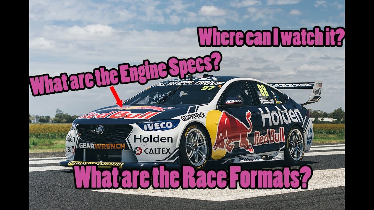 Australian Supercars for Beginners - Cars and Tracks