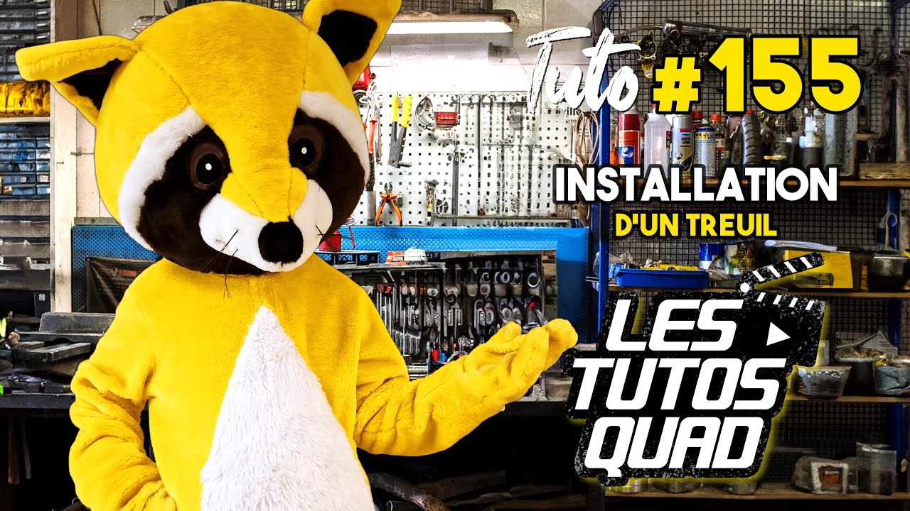 TUTO QUAD #155 - INSTALLATION D'UN TREUIL