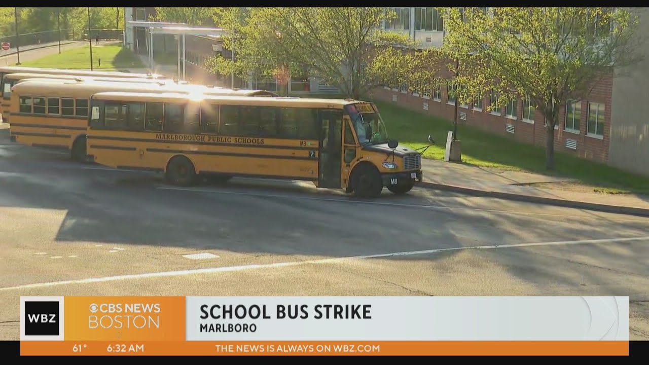 Marlboro school bus drivers go on strike