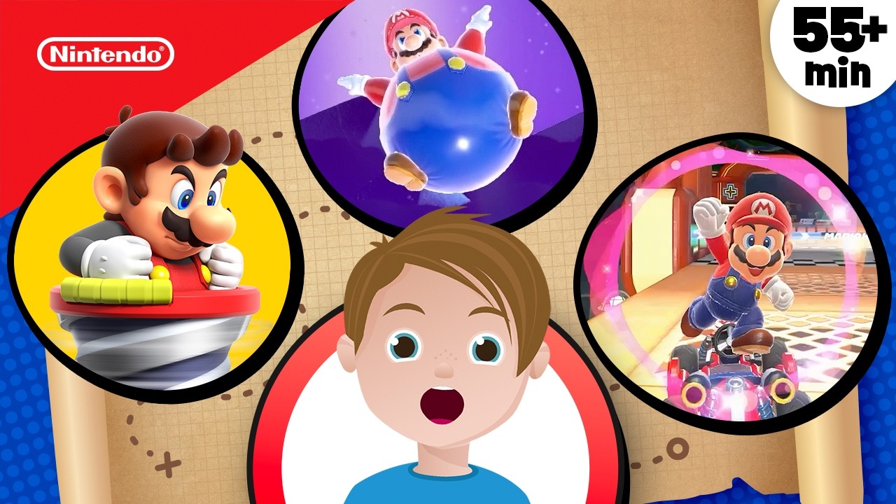 Mario Scavenger Hunt For Kids Compilation 🔍 | Play Nintendo