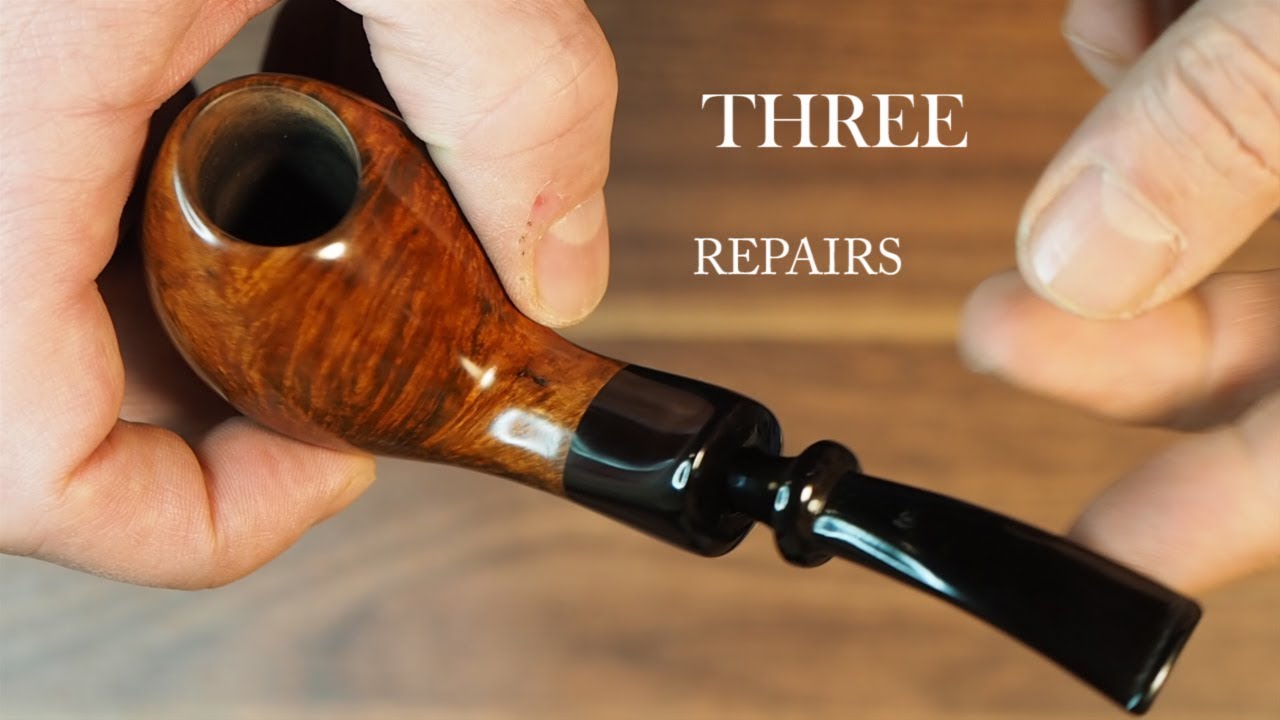 Ep34 - Stanwell 35 Project Part 3 - sanding and steaming the damage to the bowl