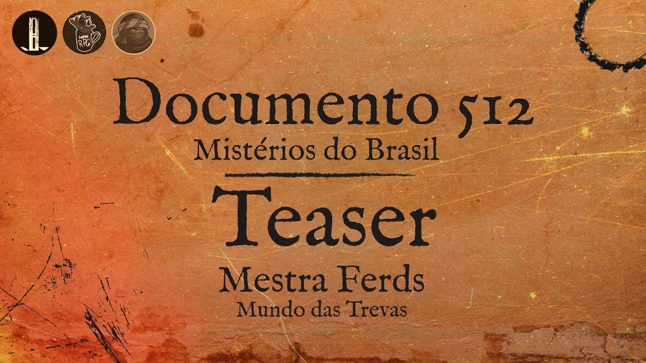 Documento 512 📄 Mundo das Trevas 📄 Jogo dia 27 &agrave;s 20:20h