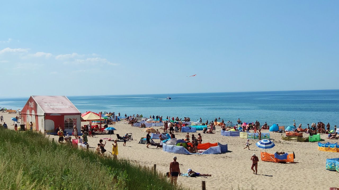 Plaża Dąbki - miejscowość uzdrowiskowa