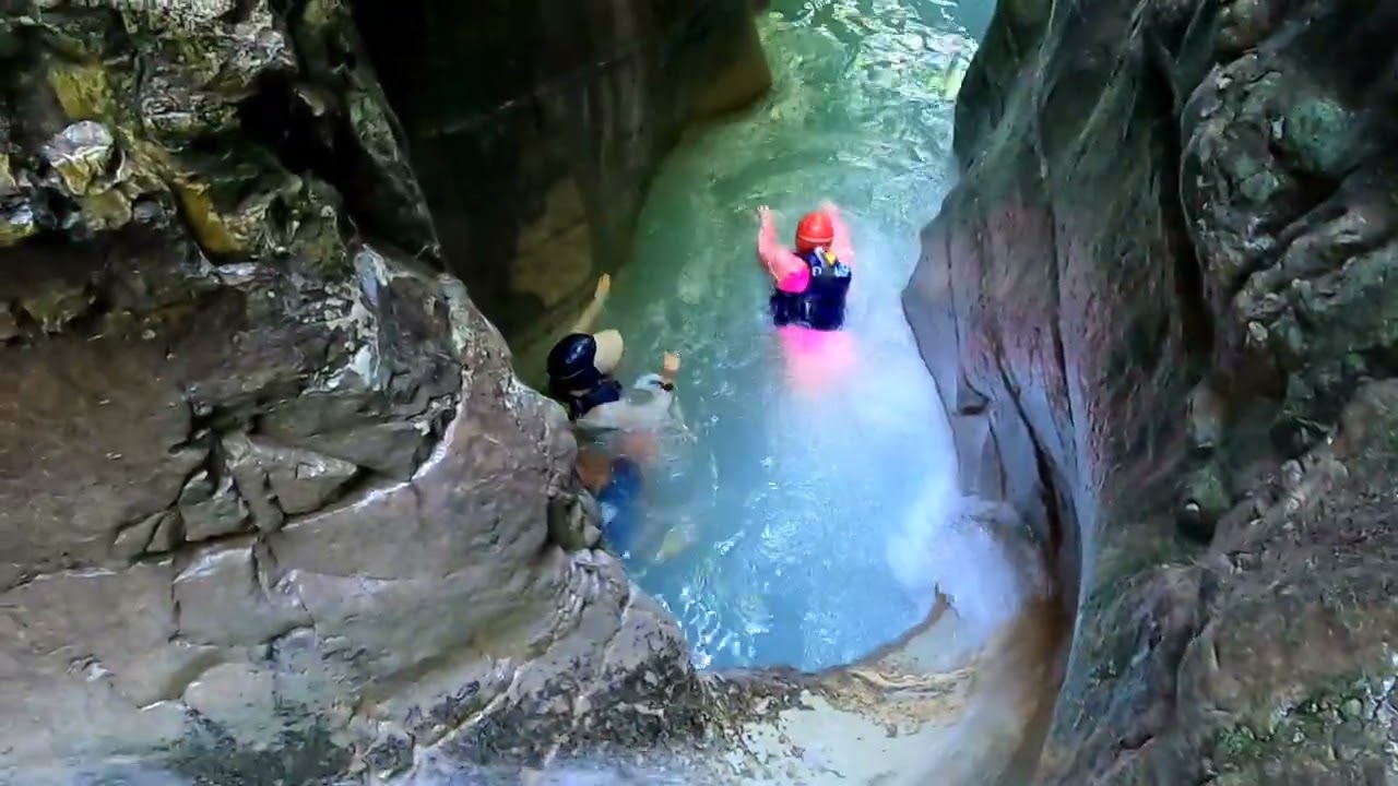 22 Feb 2026: Damajagua Waterfalls, Dominican Republic: filmed by Cesar of Photo Island