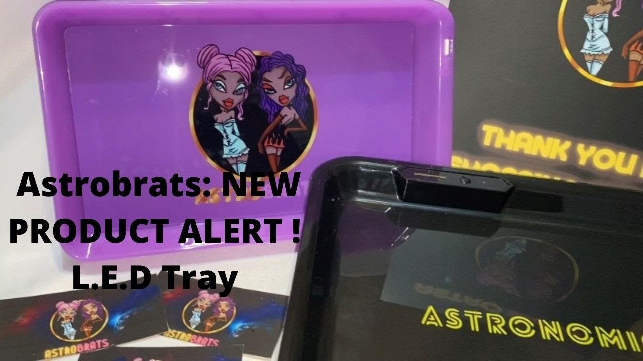 L.E.D ROLLING TRAYS COMMERCIAL | ASTROBRATS
