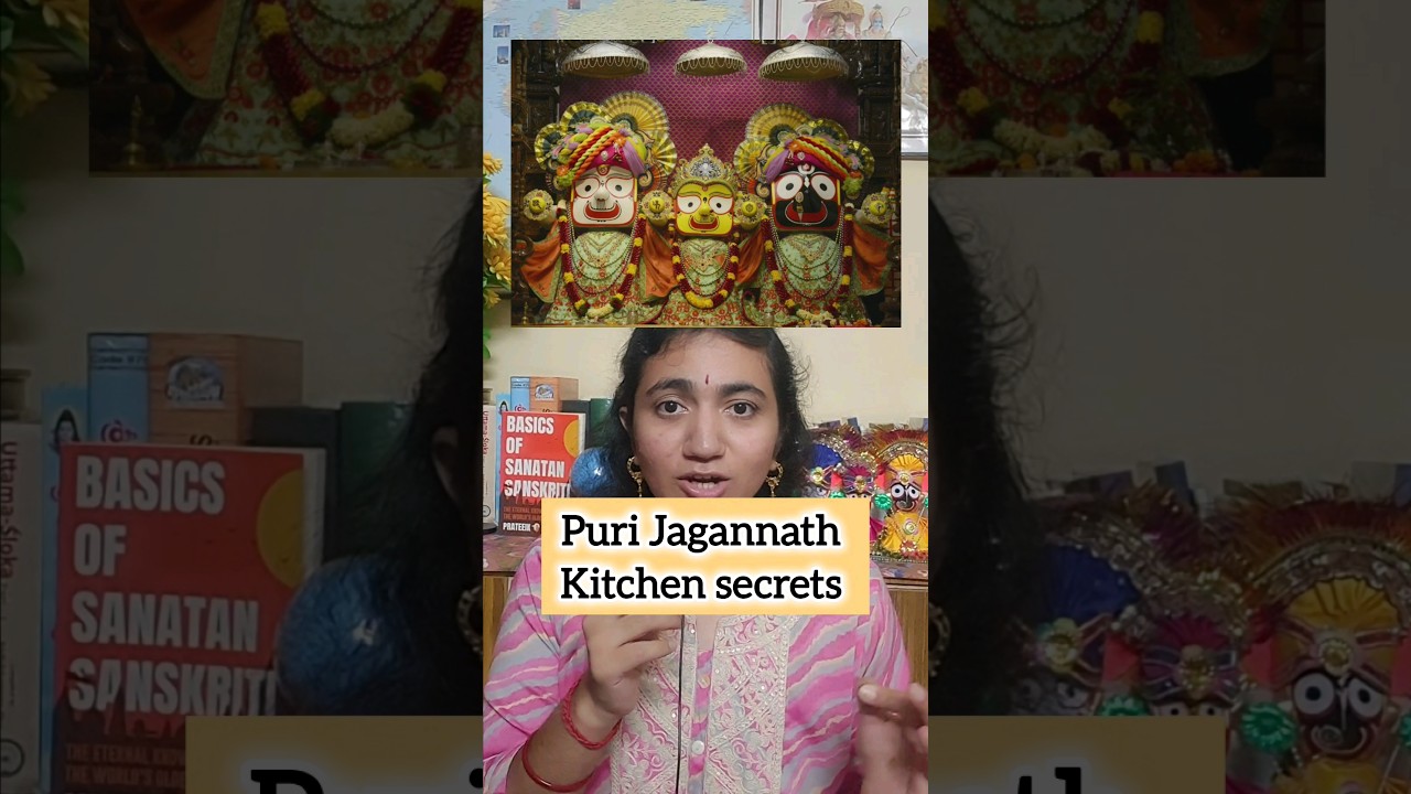 Puri Jagannath Kitchen secrets.   #krishna #kitchen #prasadam #purijagannath #rathayatra