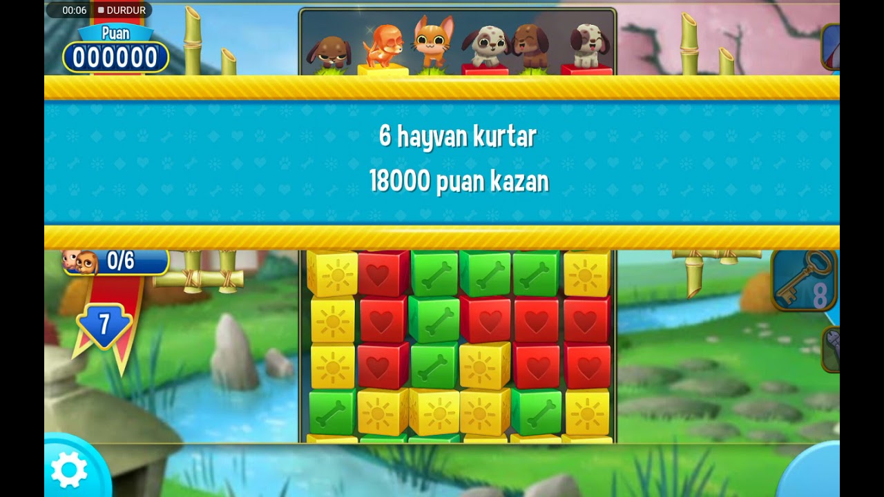 Pet Rescue Saga Level 117