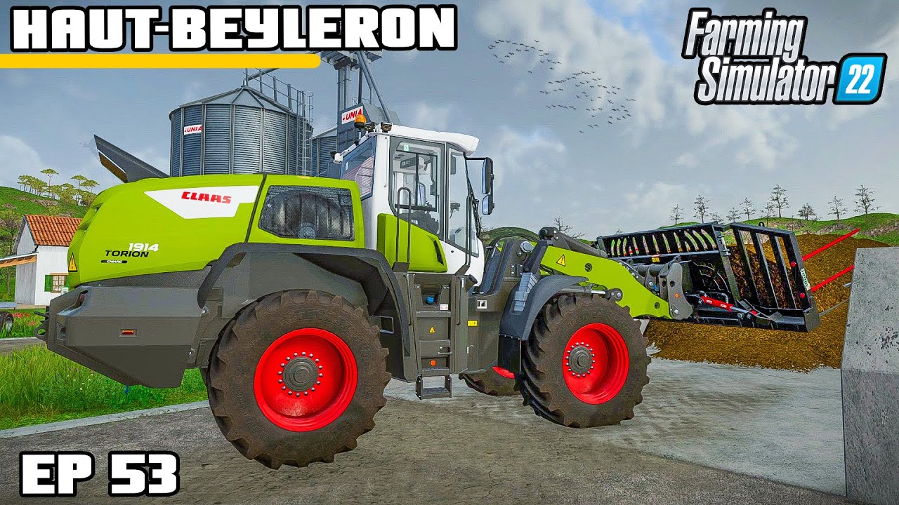 ПЕРЕМЕЩЕНИЕ СИЛОСА ПРОДОЛЖАЕТСЯ! | Farming Simulator 22 - Haut-Beyleron | Эпизод 53