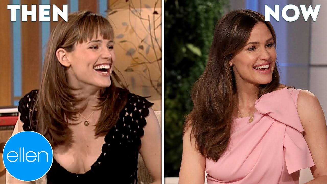 Then and Now: Jennifer Garner's First and Last Appearances on 'The Ellen Show'