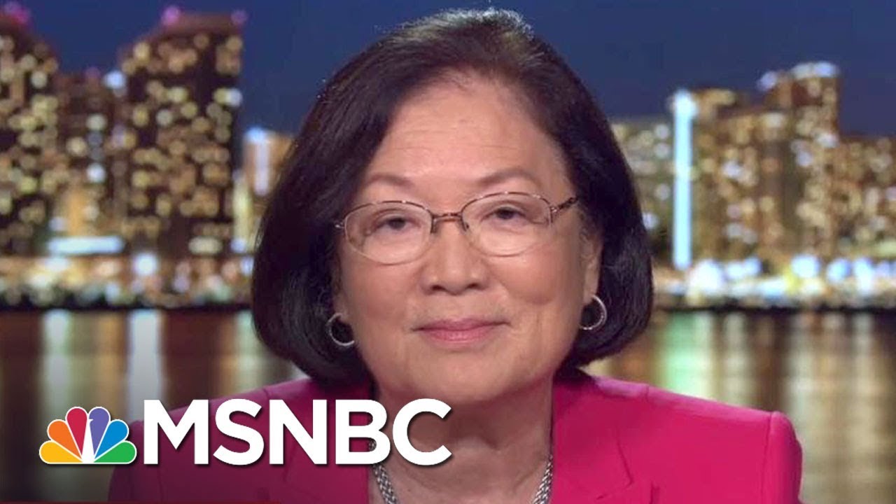 Senator Mazie Hirono On Steve Bannon's Ouster: Donald Trump Is The Problem | The 11th Hour | MSNBC