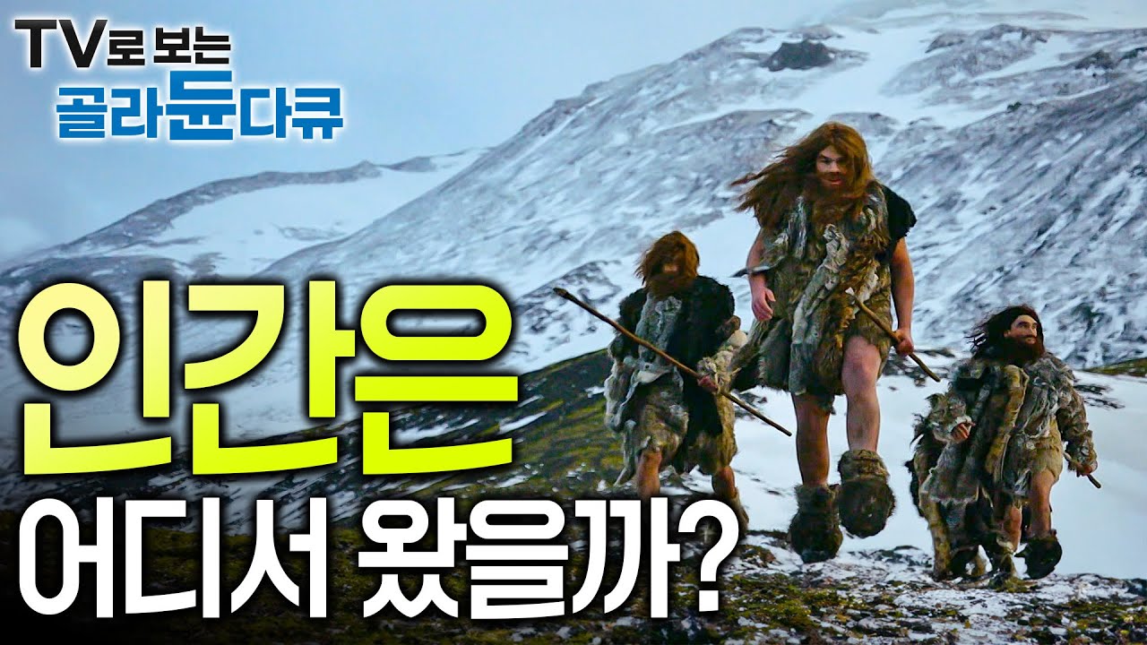 현생인류 이전 존재했던 수많은 인류, 인간의 기원을 찾아서│현생인류가 된 호모 사피엔스(Homo sapiens)│명작 다큐프라임, 사라진 인류 몰아보기│다큐프라임│#골라듄다큐