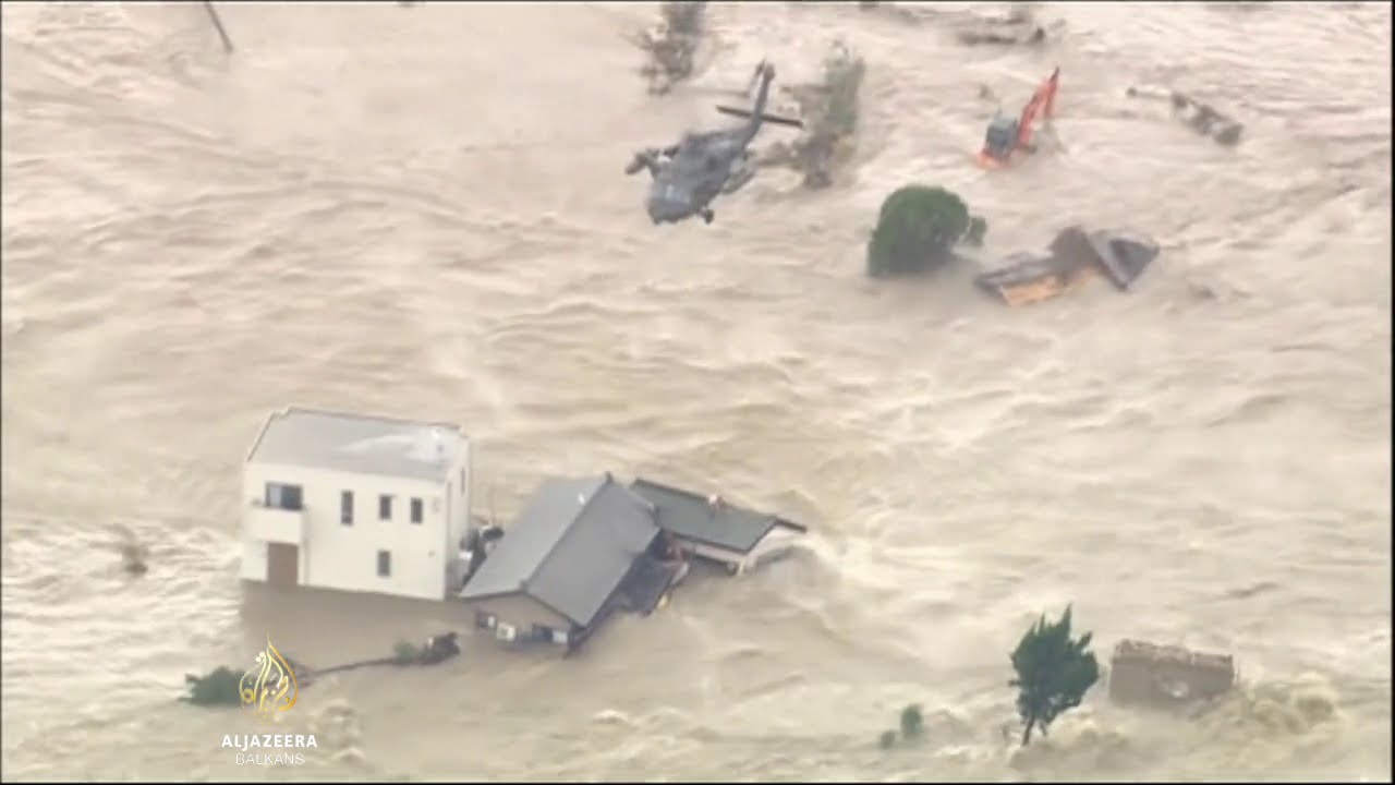 Poplave u Japanu odnose kuće