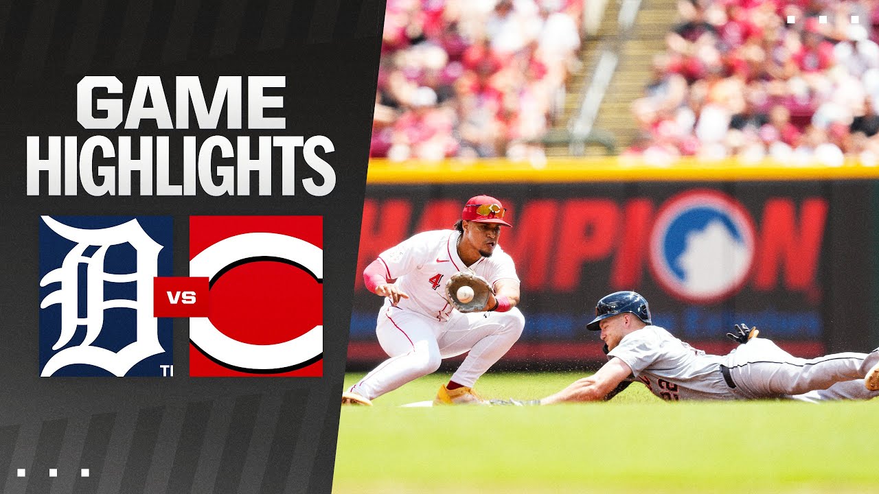 Tigers vs. Reds Game Highlights (7/7/24) | MLB Highlights