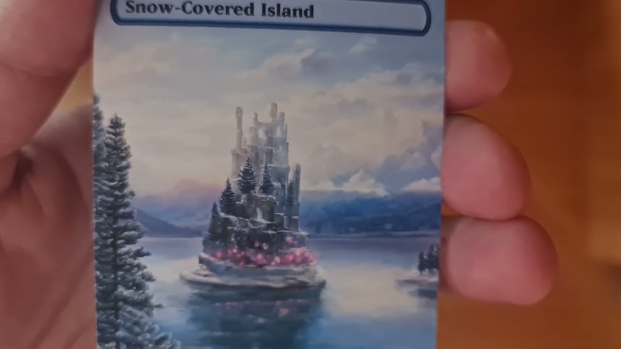 Snow-Covered Island