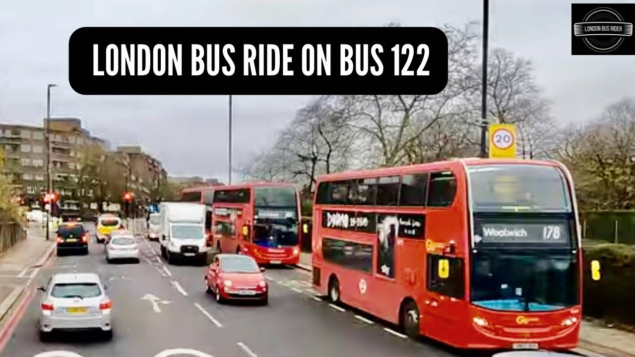🚌 London Bus Ride on Bus 122: Plumstead to Crystal Palace | Scenic Southeast London Journey