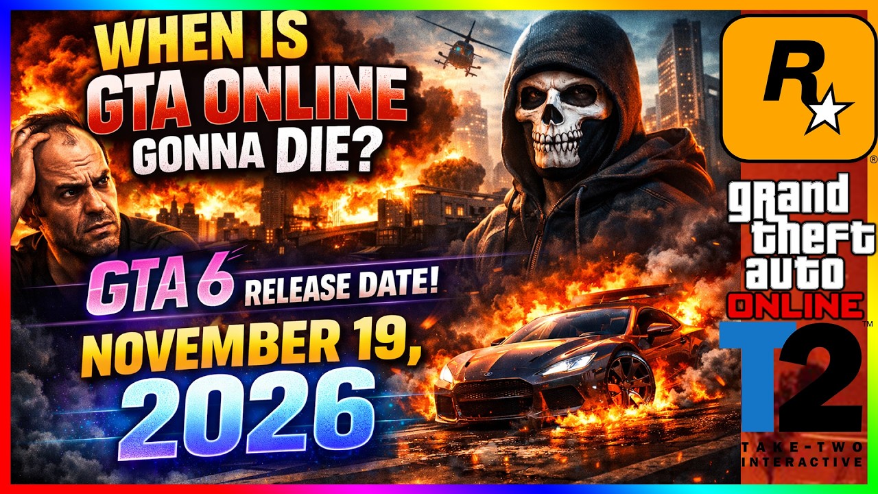 Когда же GTA V Online прекратит своё существование? Правдивая информация после GTA 6! 😮