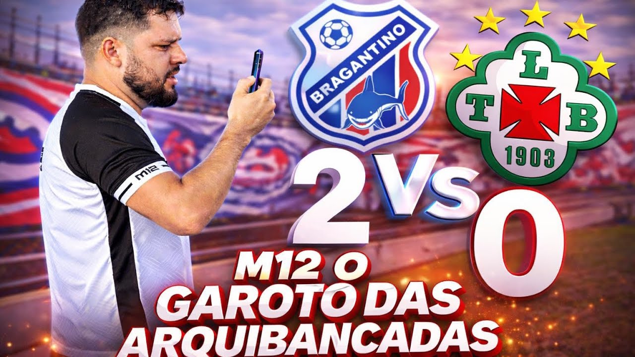 m12 O GAROTO DAS ARQUIBANCADAS NA RESENHA BRAGANTINO 2X0 TUNA