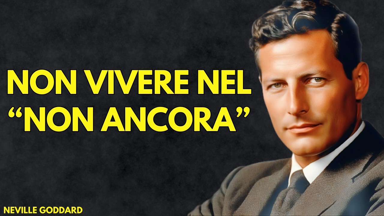 La domanda che ti tiene bloccato nel “non ancora” | Neville Goddard Insegnante