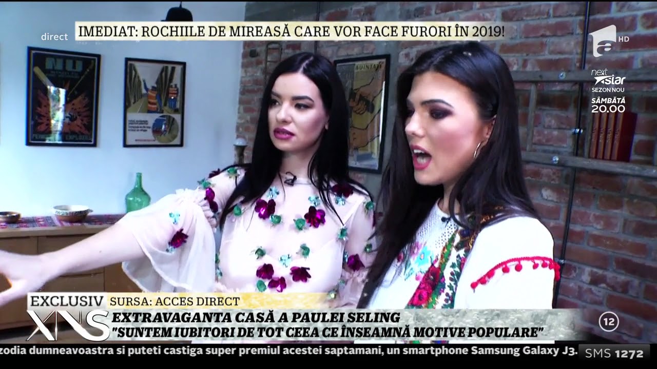 Strania casă a Paulei Seling: Suntem iubitori de tot ceea ce înseamnă motive populare