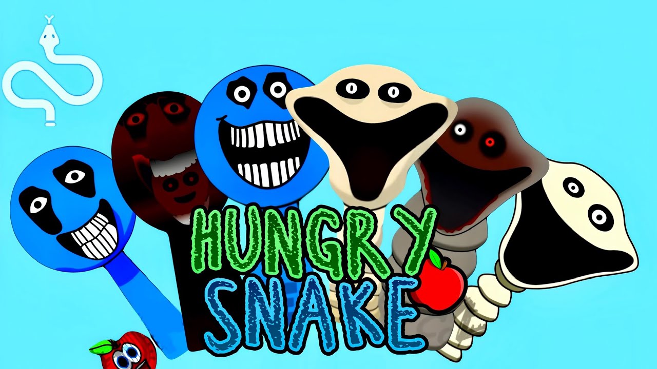Sprunki OC All Hungry Snake or Hungry Worm Phase 1 to Phase 2
