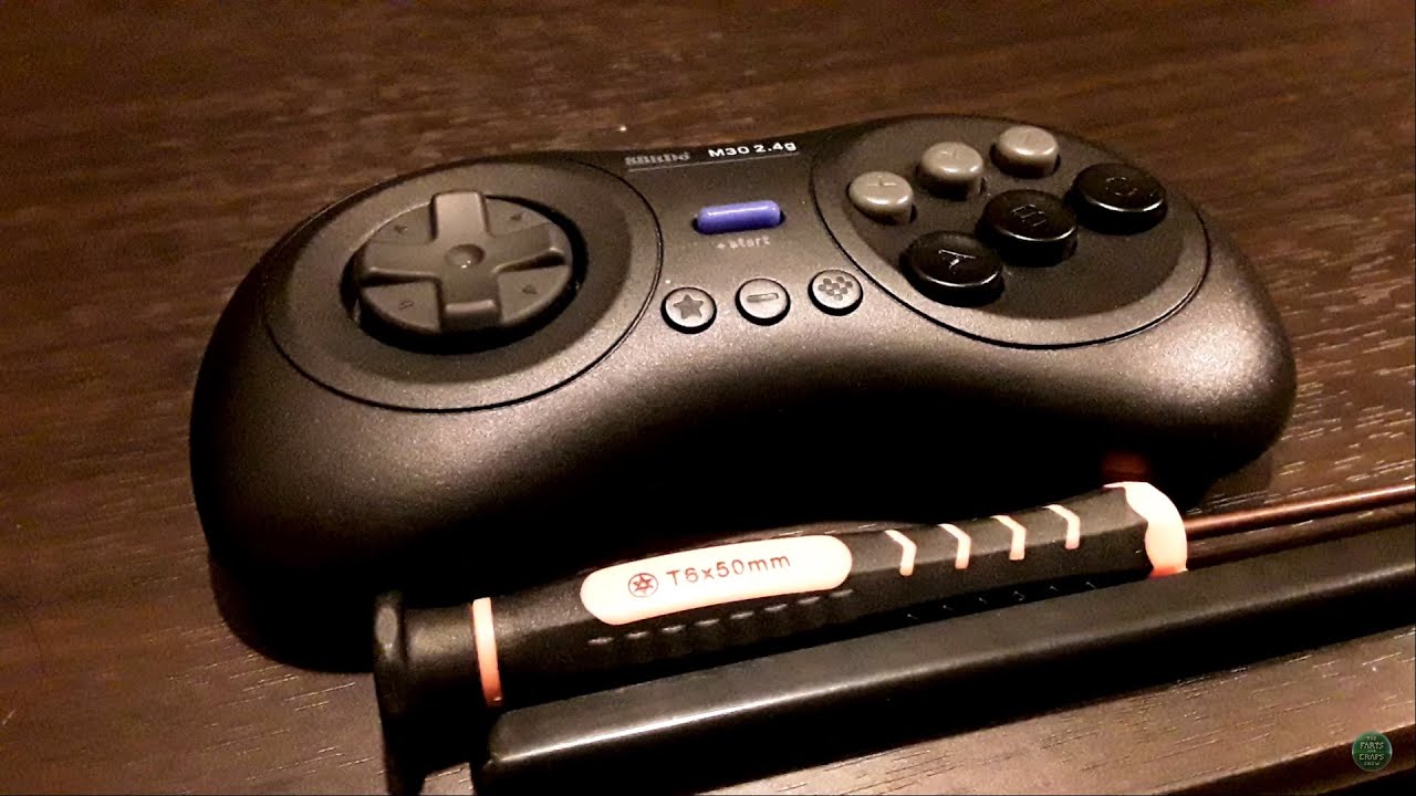 Stick Tips -- PART 4 -- 8bitdo M30 2.4g Teardown & Fix
