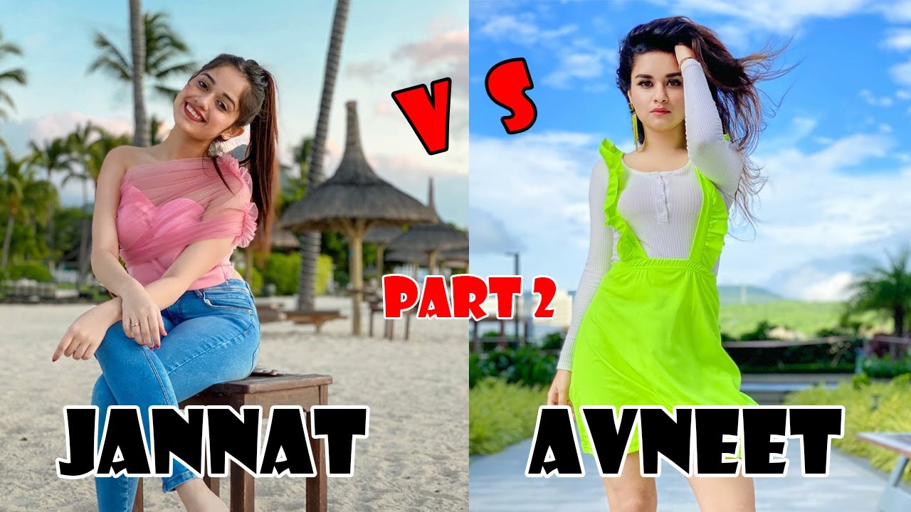 Jannat Zubair vs Avneet Kaur Latest tiktok videos compilation Part 2  by Tok Club #tokclub