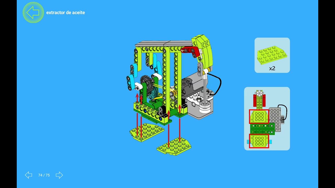 Lección 10. Grupo 2. 23. Extractor de aceite- Robot Master
