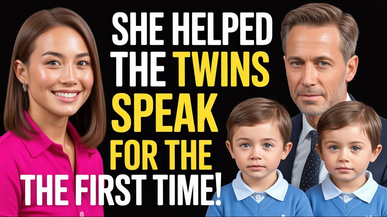 REVEALED: HOW A NEW CLEANING LADY HELPED A MILLIONAIRE'S 6-YEAR-OLD TWINS FIND THEIR VOICE AGAIN!