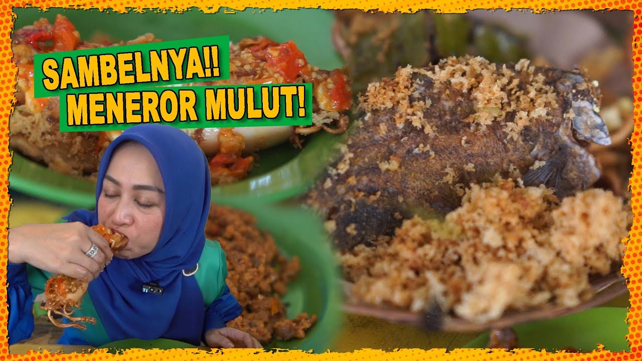 EMANG NAMPOL MAKAN SUNDAAN DICUACA PANAS!! SAMBELNYA MENEROR DI MULUT !! WARUNG URANG SUNDA!!