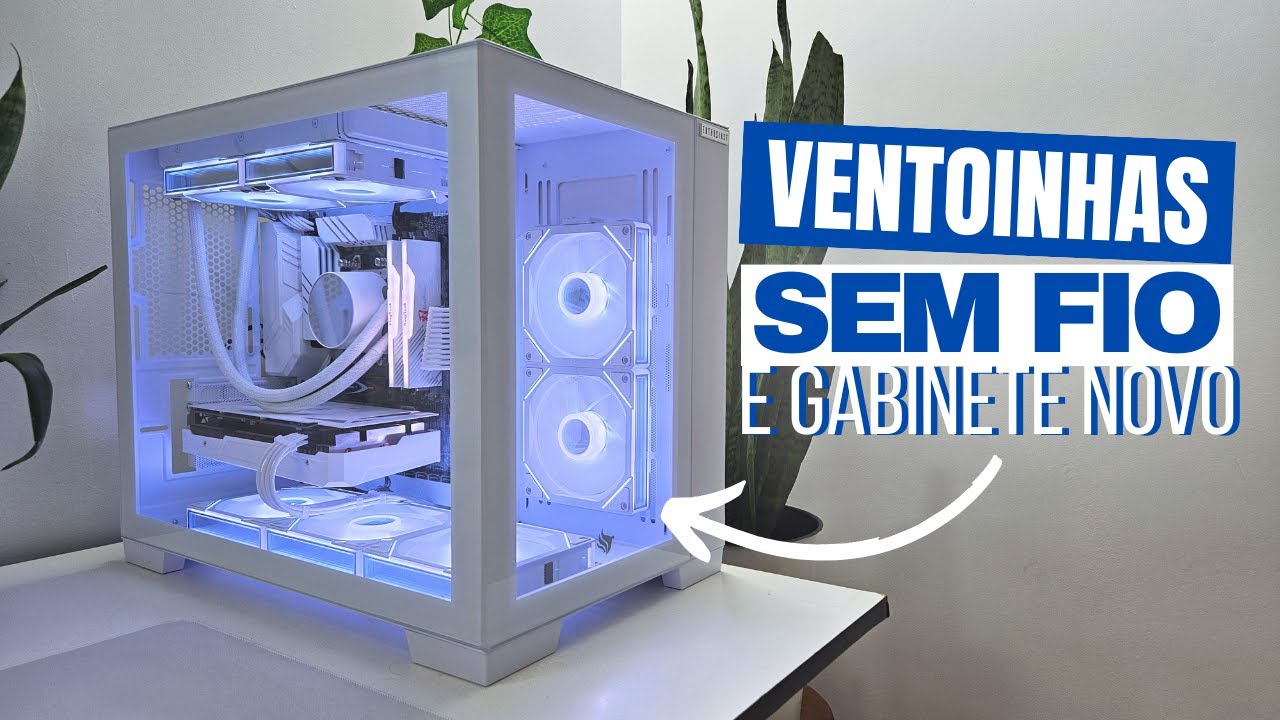 Troquei o GABINETE e as FANS do meu PC GAMER - HX700M + TEUCER JM1