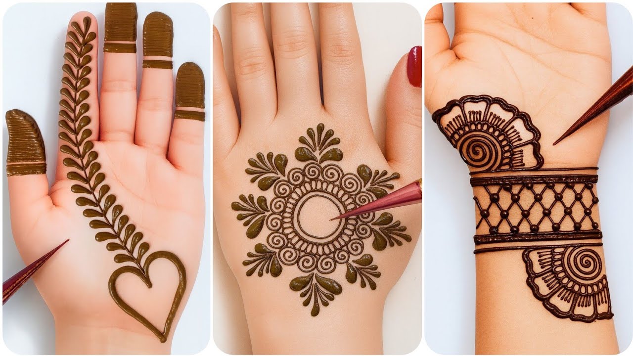 Very beautiful mehndi design| arabic mehndi design| mehndi designs