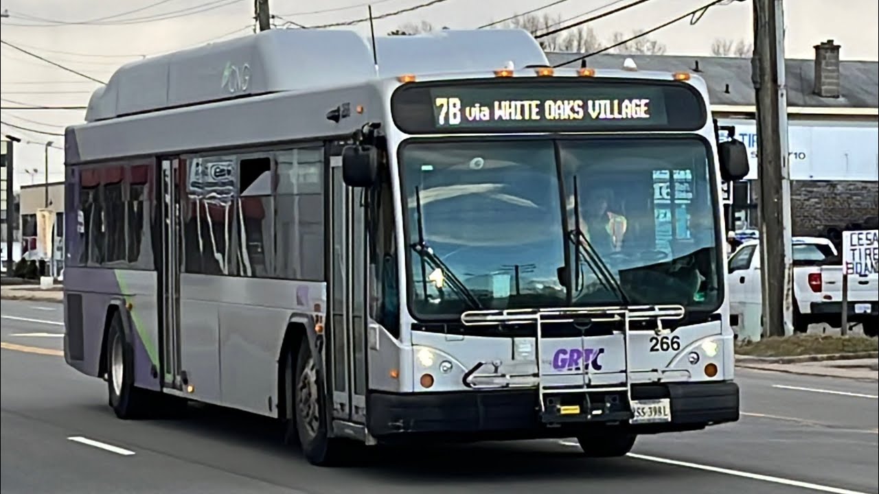 GRTC 2014 Gillig BRT CNG 266 On Route 7B Deadheading