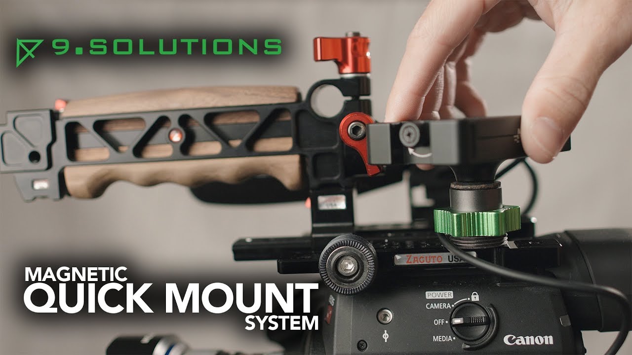 Magnetic Quick Mount System from 9.Solutions