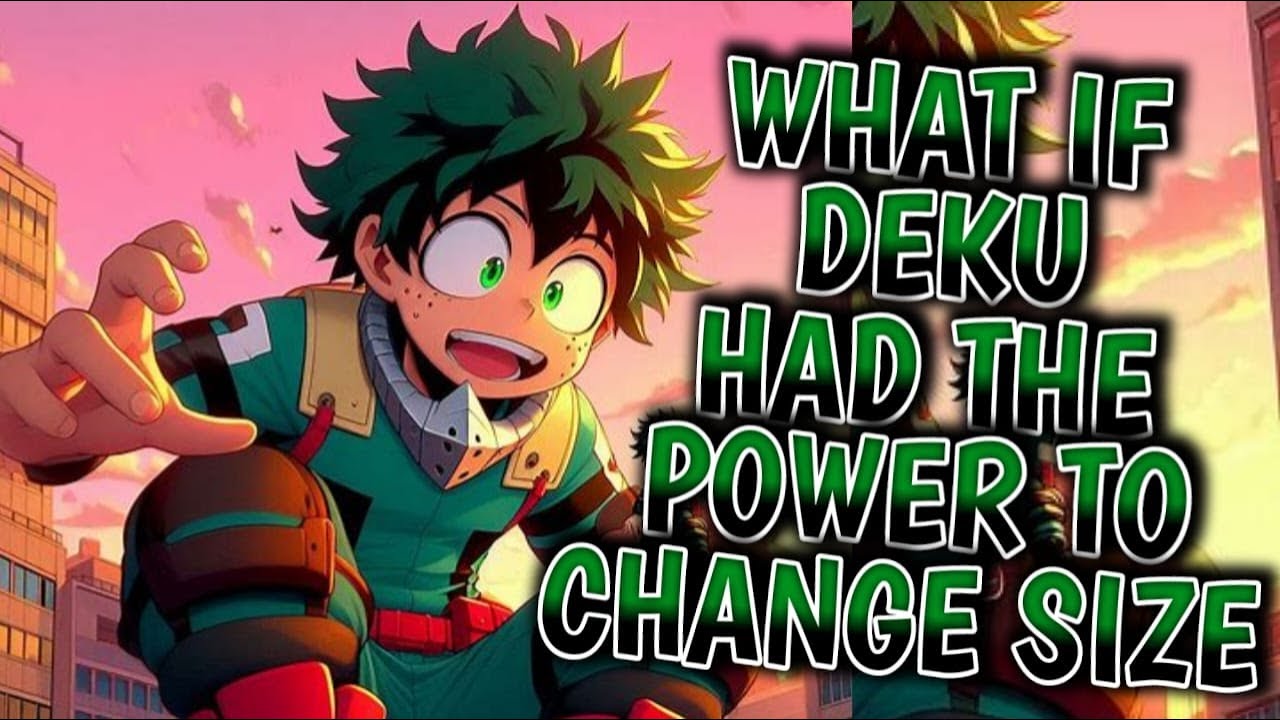 What if Deku Had the Power to Change Size ? || Ep1