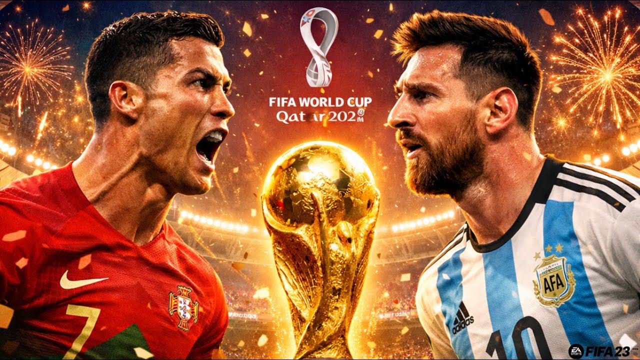 FIFA 23 - THE BATTLE OF GOATS - Portugal vs Argentina | Fifa World Cup Final [4K60]