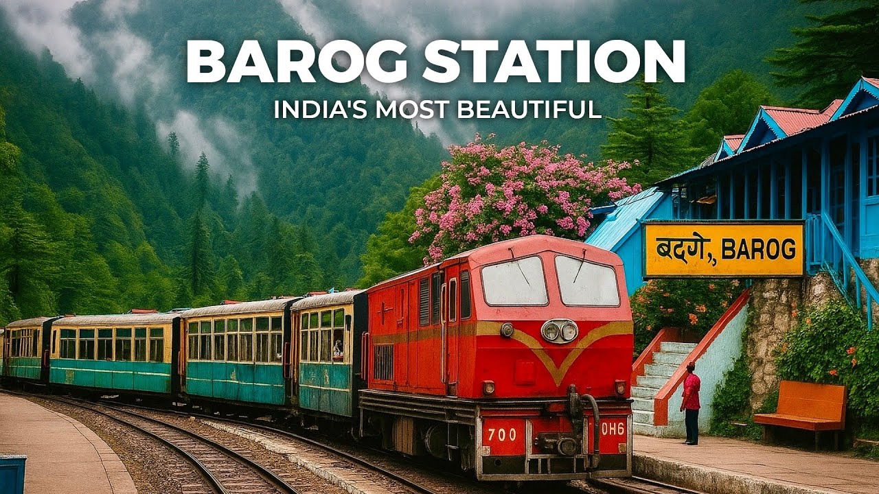 Barog : India's Most Beautiful Railway Station in Himachal Pradesh