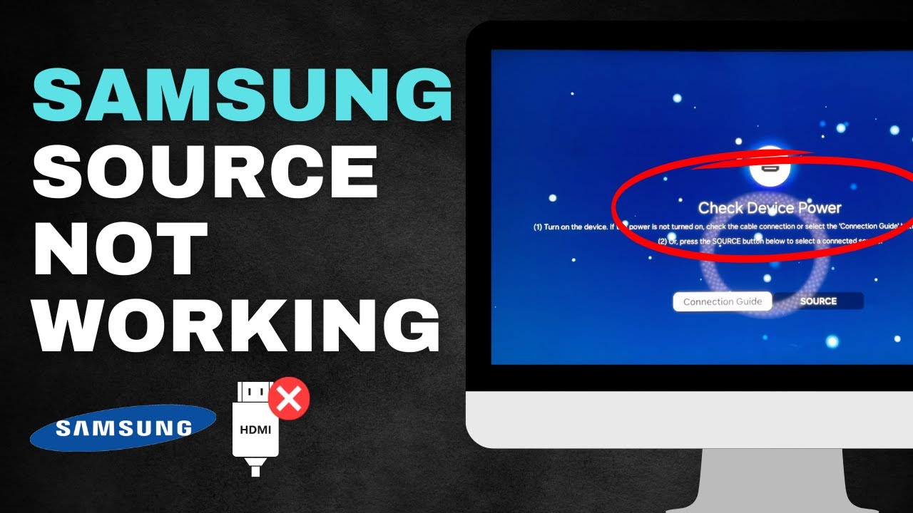 Как исправить проблемы со сменой источника на телевизоре Samsung
