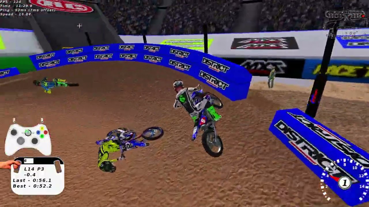 2026 Seattle Supercross rF NA 450 PRO Main Event Win - Mx Simulator