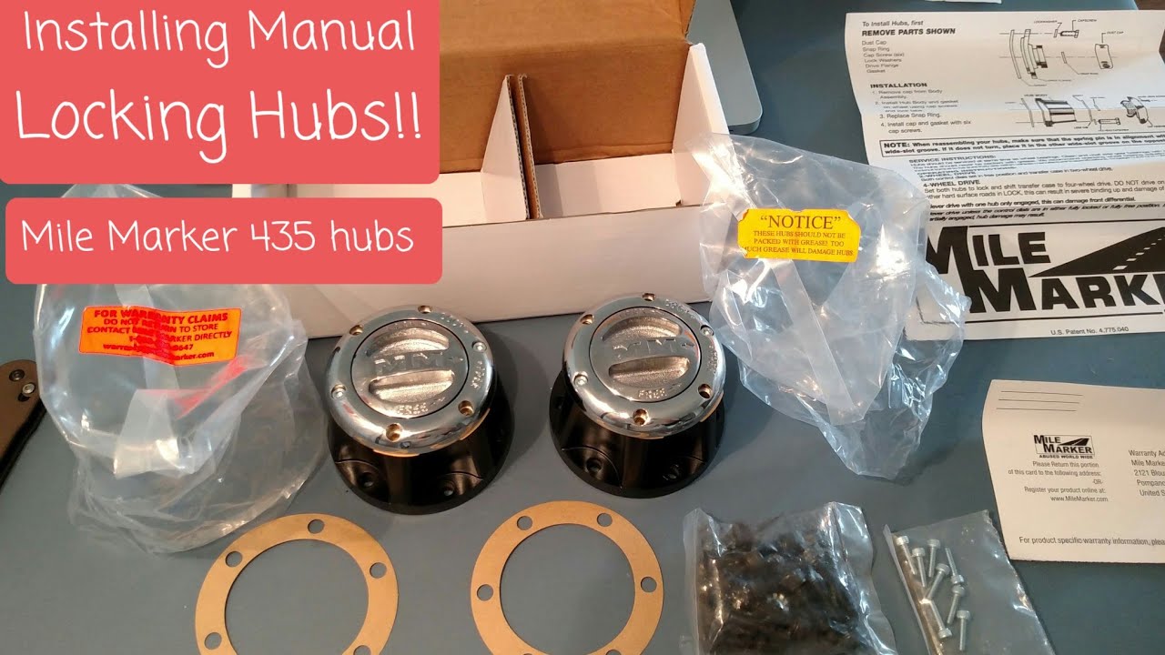 Installing manual locking hubs on my Lifted R50 Pathfinder | Ran into issues