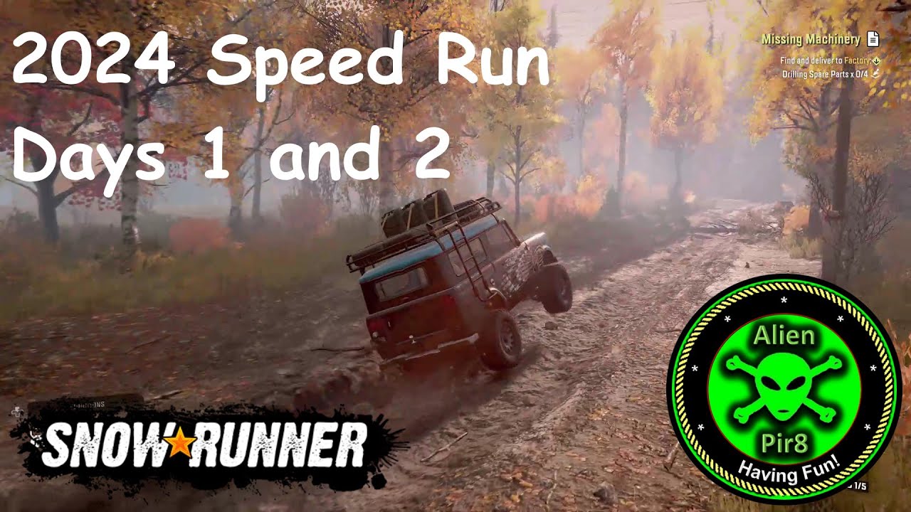 2024 SnowRunner Speed Run