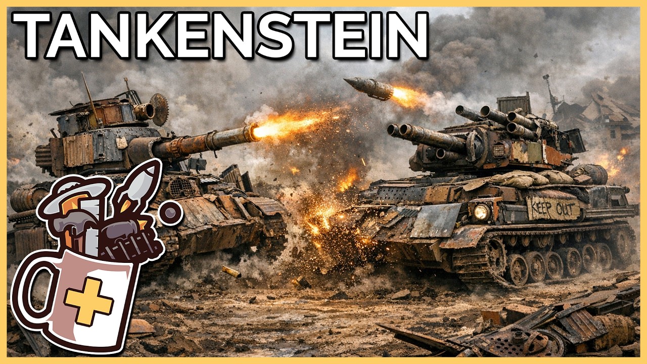 I Salvaged Scrap for Tank Combat & Construction! | Tankenstein