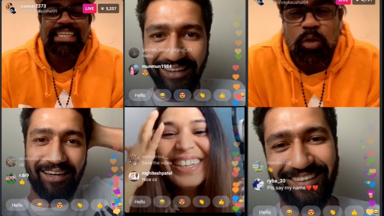 Vicky Kaushal surprise his Fan on Instagram Live | Bloom News
