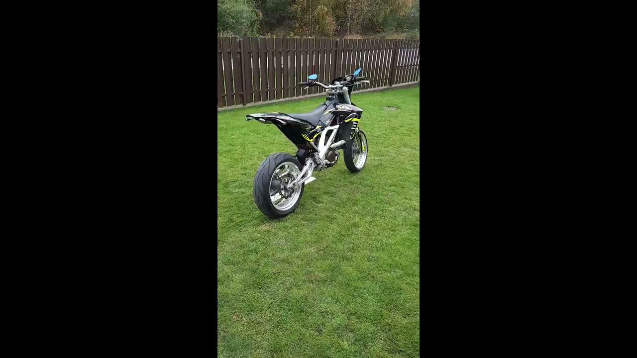 07 Aprilia SXV 450 very low miles supermoto enduro