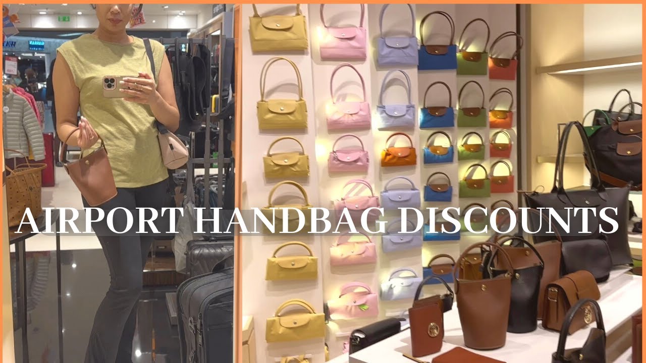 ⚡ EXCLUSIVE DEALS: Airport Handbag Shopping Bargains! || Amsterdam Schiphol Airport