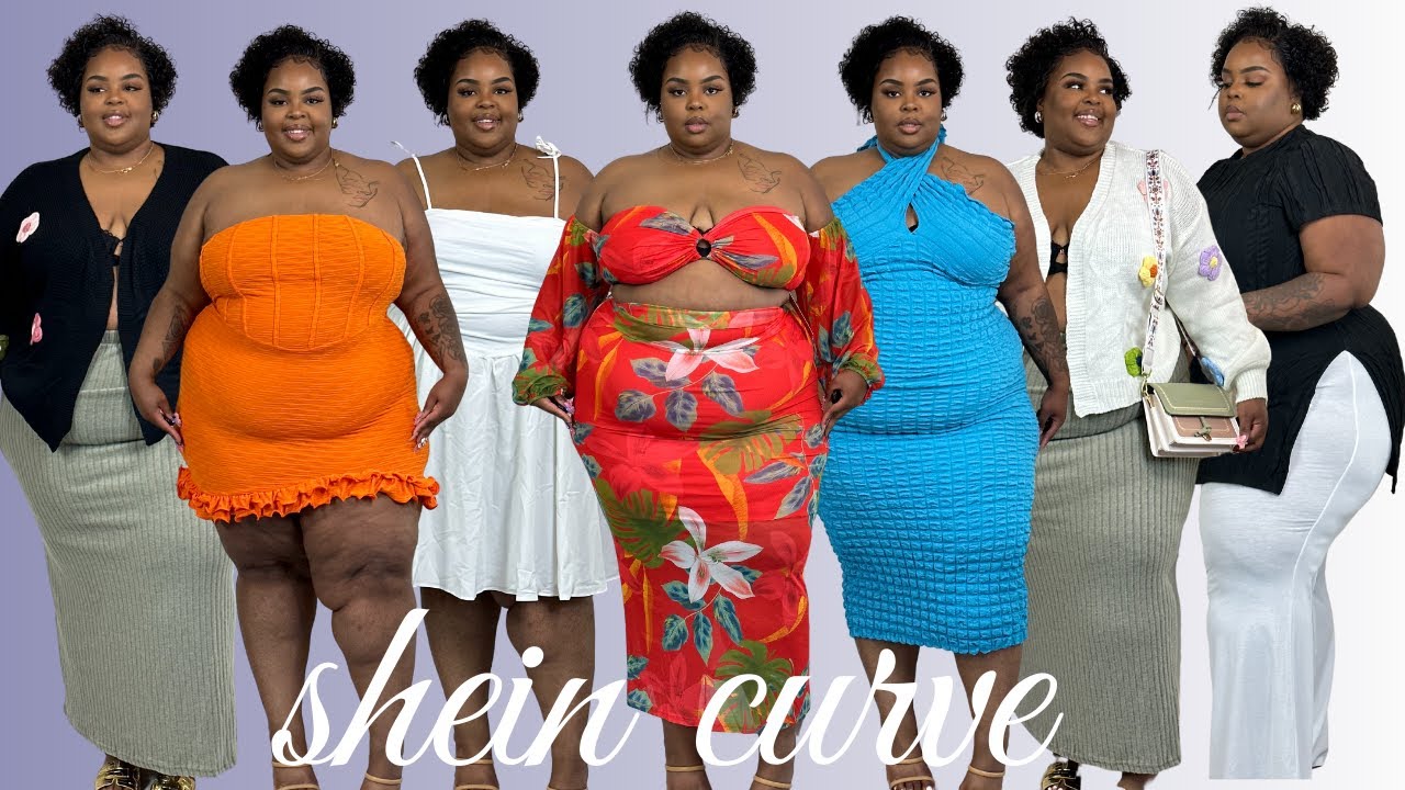 SHEIN CURVE (Plus Size 4X Try-On) End Of Summer Clothing, Shoes + Purses