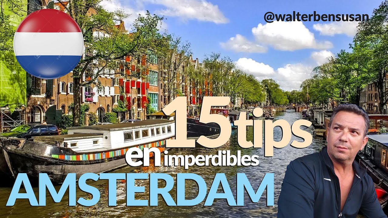 👀 ¿Qué hacer en Ámsterdam en 4 días? 👉 *15 lugares que no te podés perder..* 👈